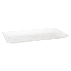 9 x17 Inch Rectangle Clear Serving Tray - Posh Setting
