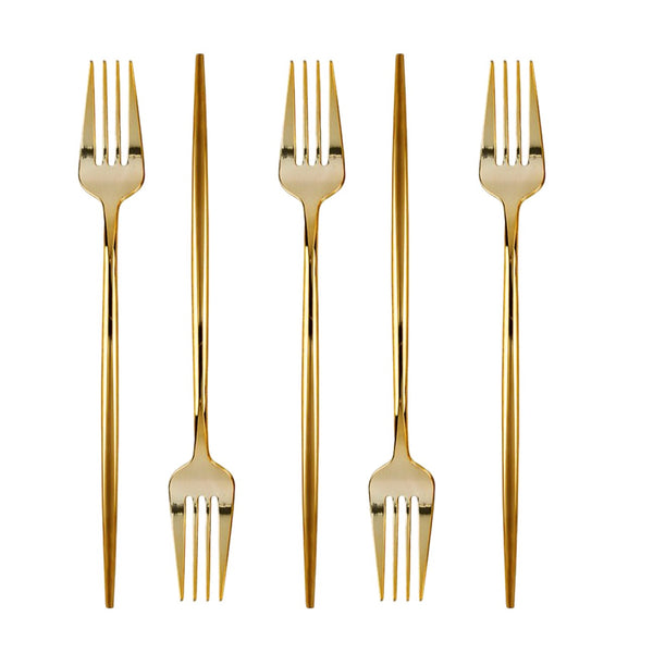 Novelty Collection Gold Flatware 32 Count